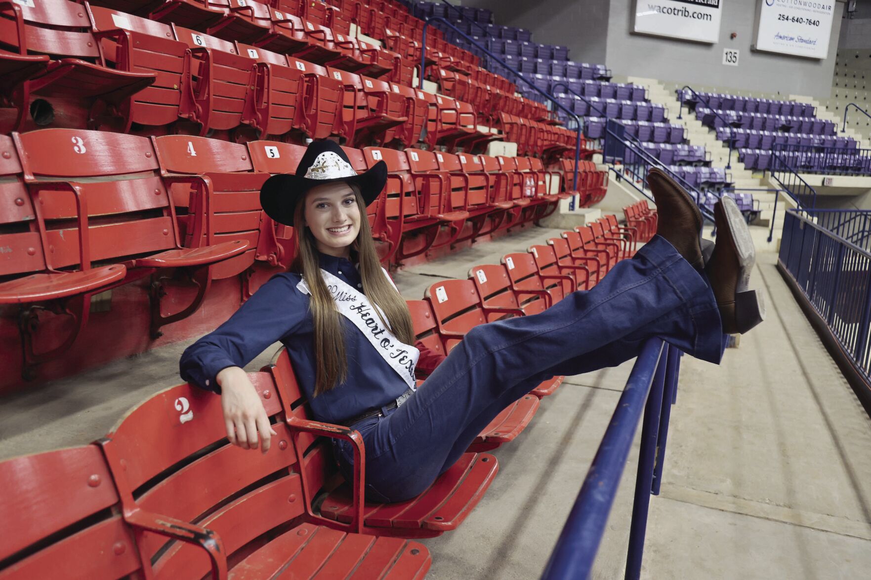 Rylee Ritchie seated